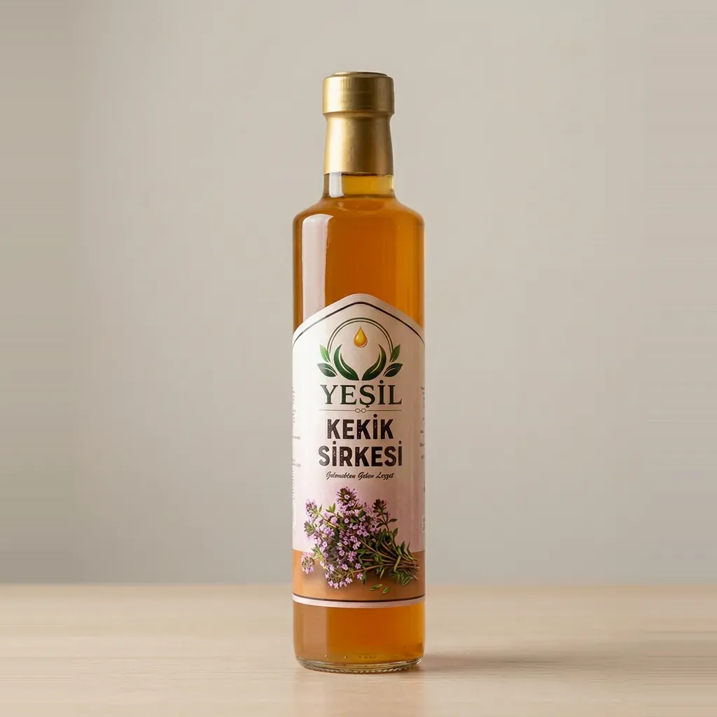 Kekik Sirkesi — 500 ml Dorica cam şişe