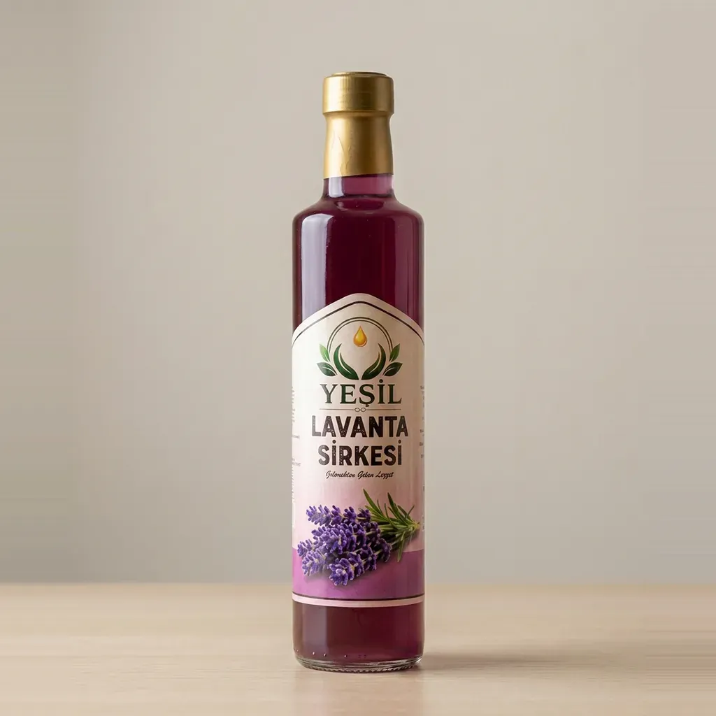 Lavanta Sirkesi — 500 ml Dorica cam şişe
